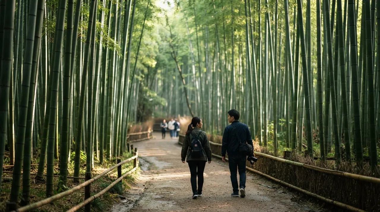 Arashiyama, Kioto: bambú, puentes y horas tranquilas en los templos