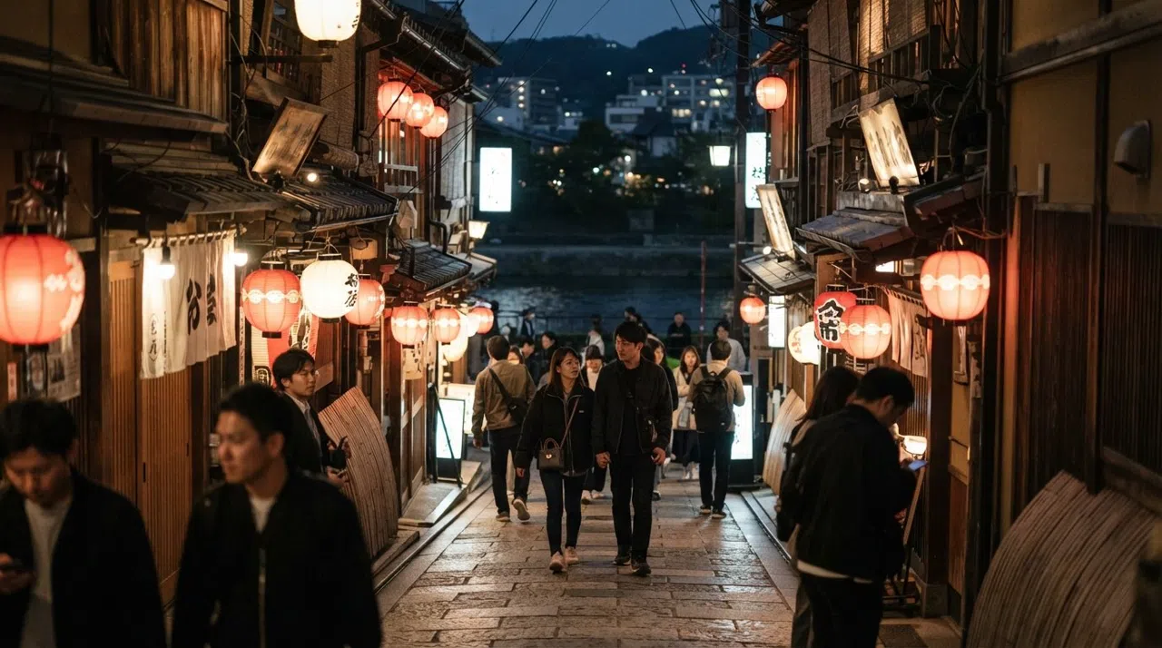 Centro de Kioto (Kawaramachi y Karasuma): Donde la ciudad come, compra y trasnocha