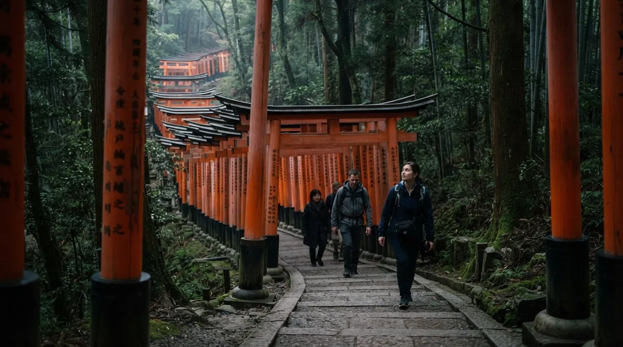 Fushimi, Kioto: donde la subida de los torii termina y el sake comienza